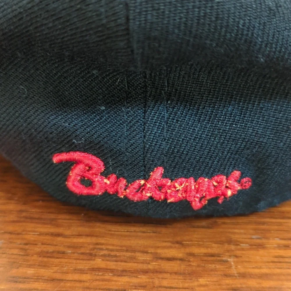 Authentic Zephyr The Z Hat Black Ohio State Red Block O Buckeyes Youth 7 1/8